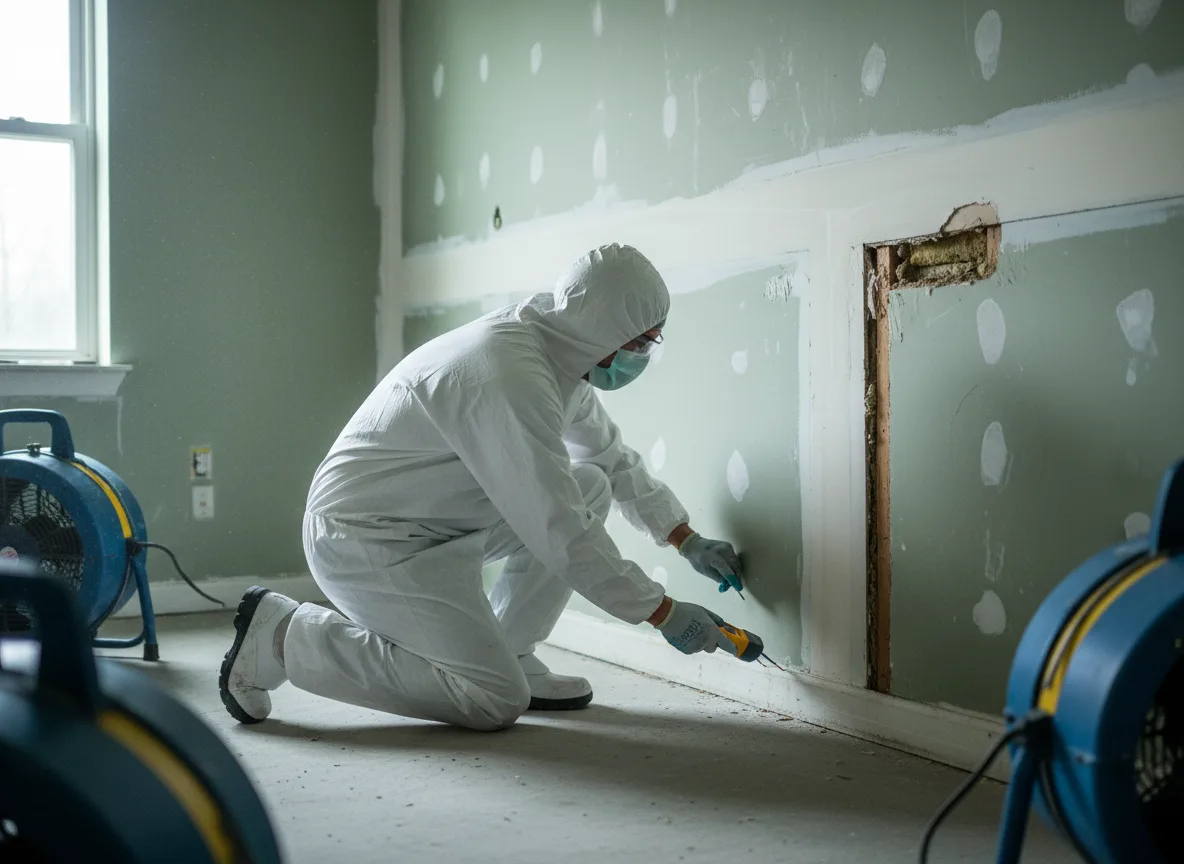 Water Damage Restoration company in Wickett, TX